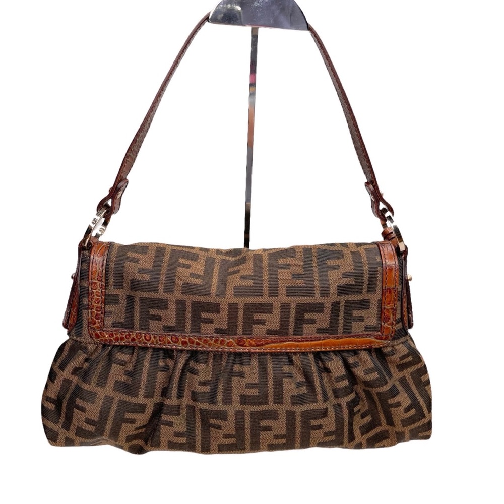 Fendi Zucca Small Chef Shoulder Bag - Picture 3 of 17